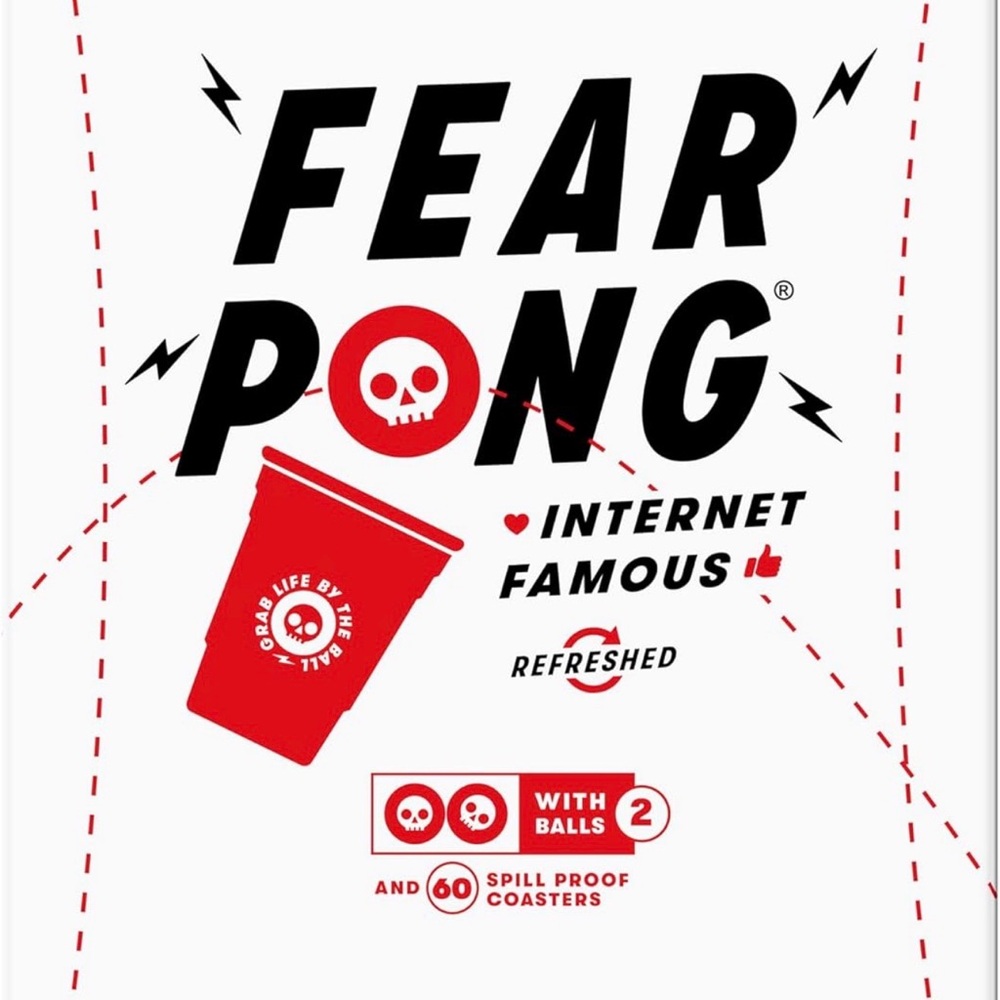 Fear Pong Game Internet Famous Factory Sealed